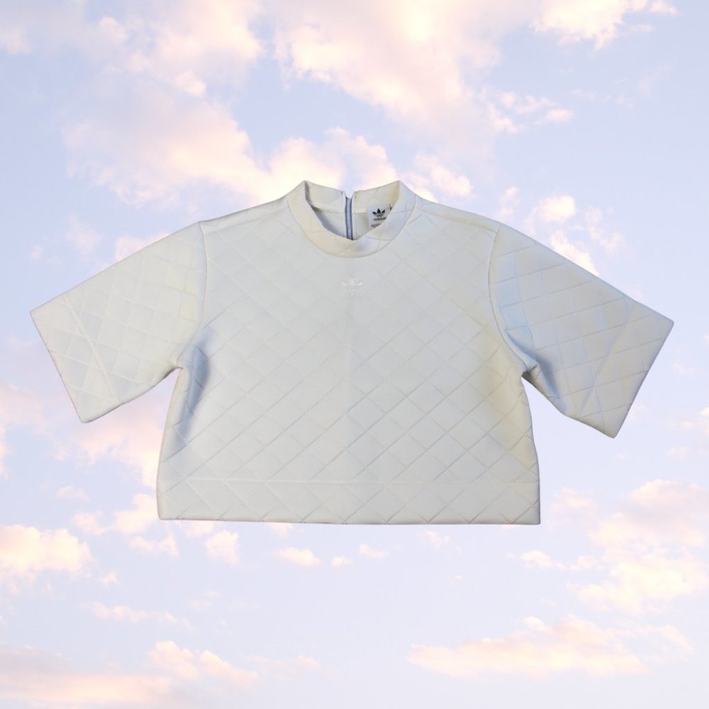 Adidas crop top small